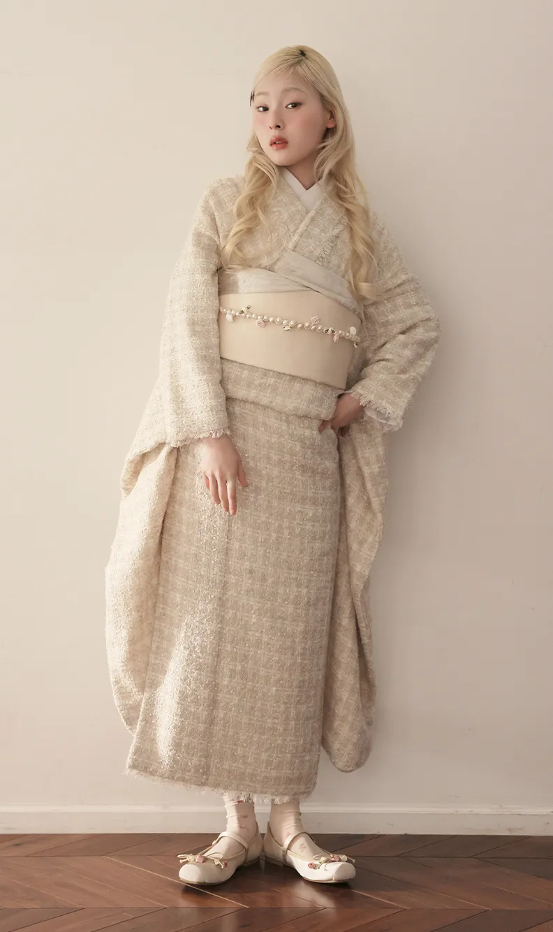 オリジナル振袖：ツイード