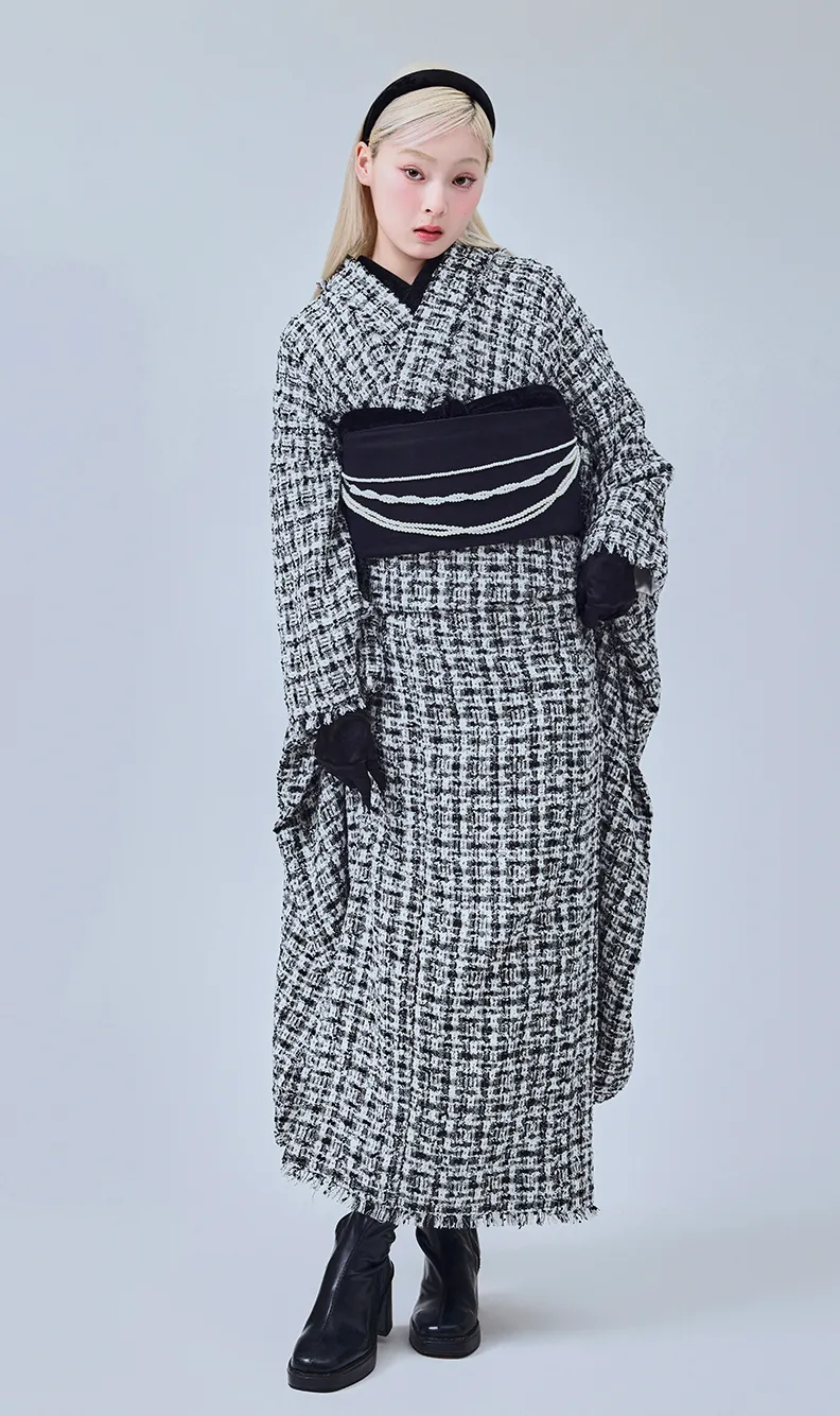 オリジナル振袖：ツイード