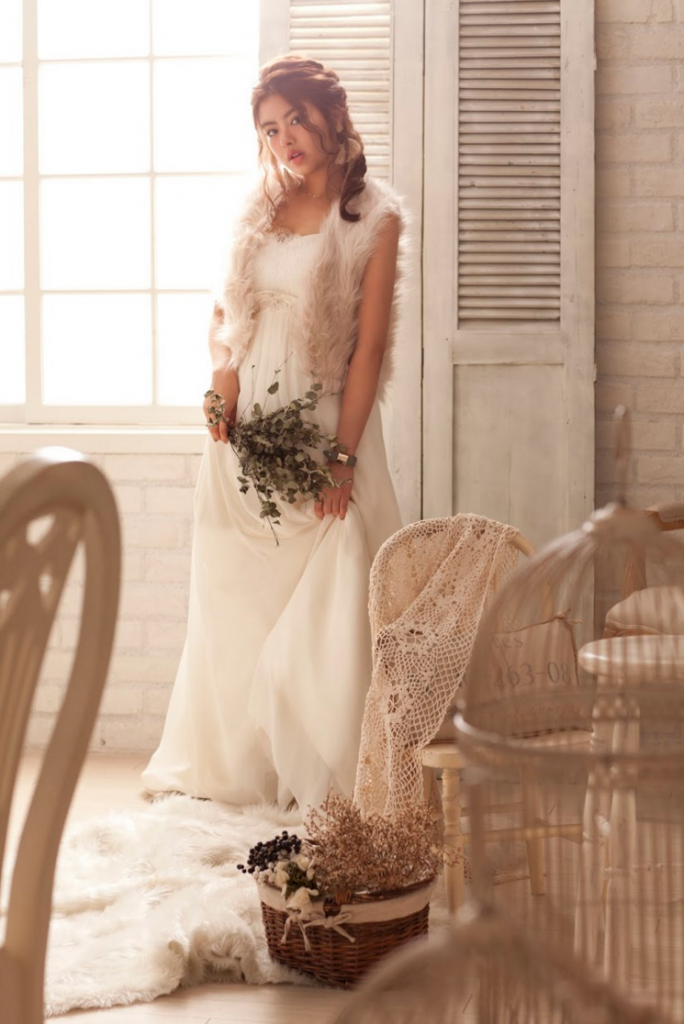 aimme×プラちゃん White dress