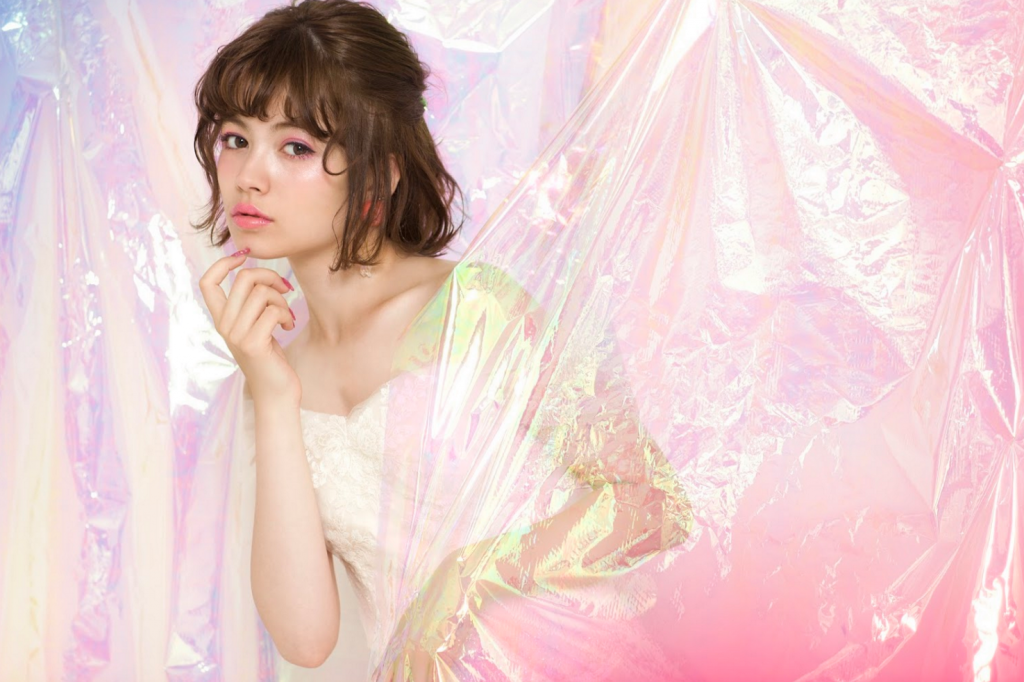 ドレススタイル　王道ハーフアップヘア
