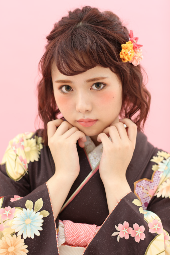 成人ヘアメイク