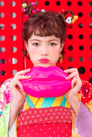 織田えりかヘアメイク