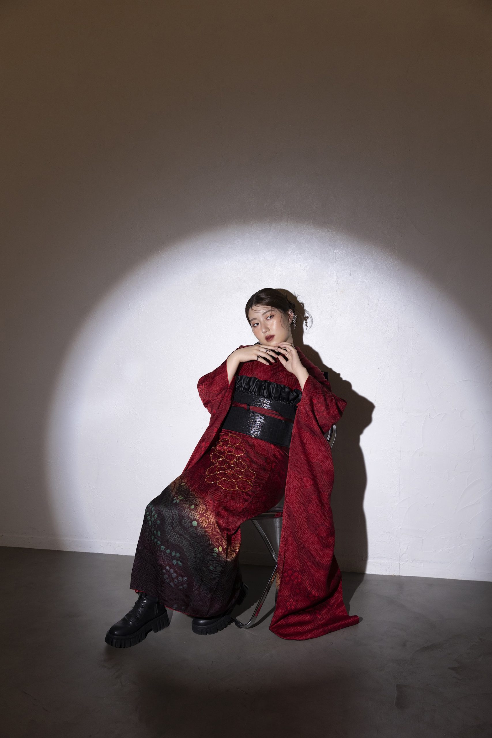 撮影後の宮里茉奈さんのポートレート